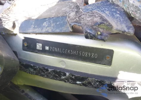 2017 Chevrolet Equinox Lt из США, поврежденный, VIN 2GNALCEK3H1508980